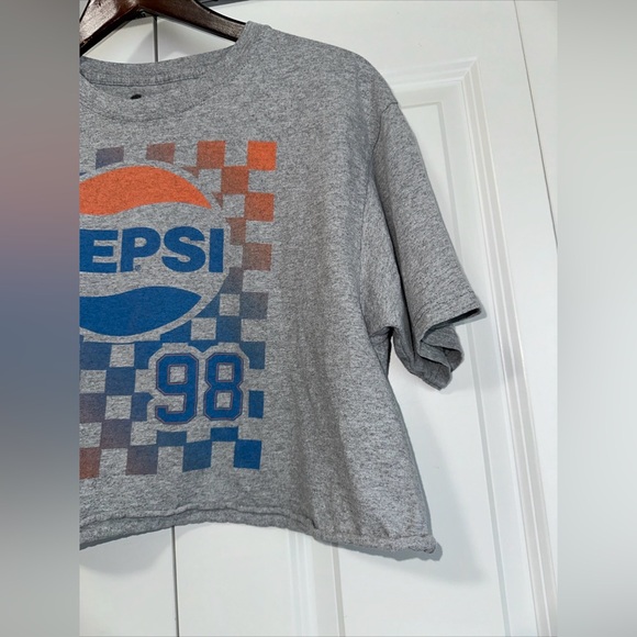 Pepsi 98 Logo Cropped T Shirt S - Picture 4 of 5